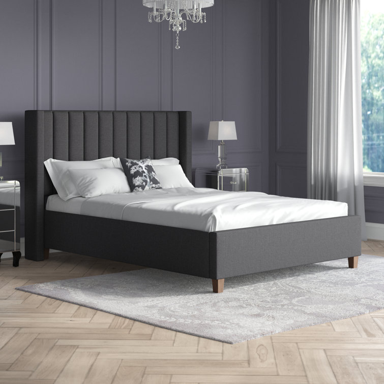 Vertical tufted deals bed